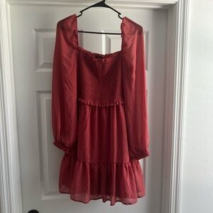 Womans longsleeve dress